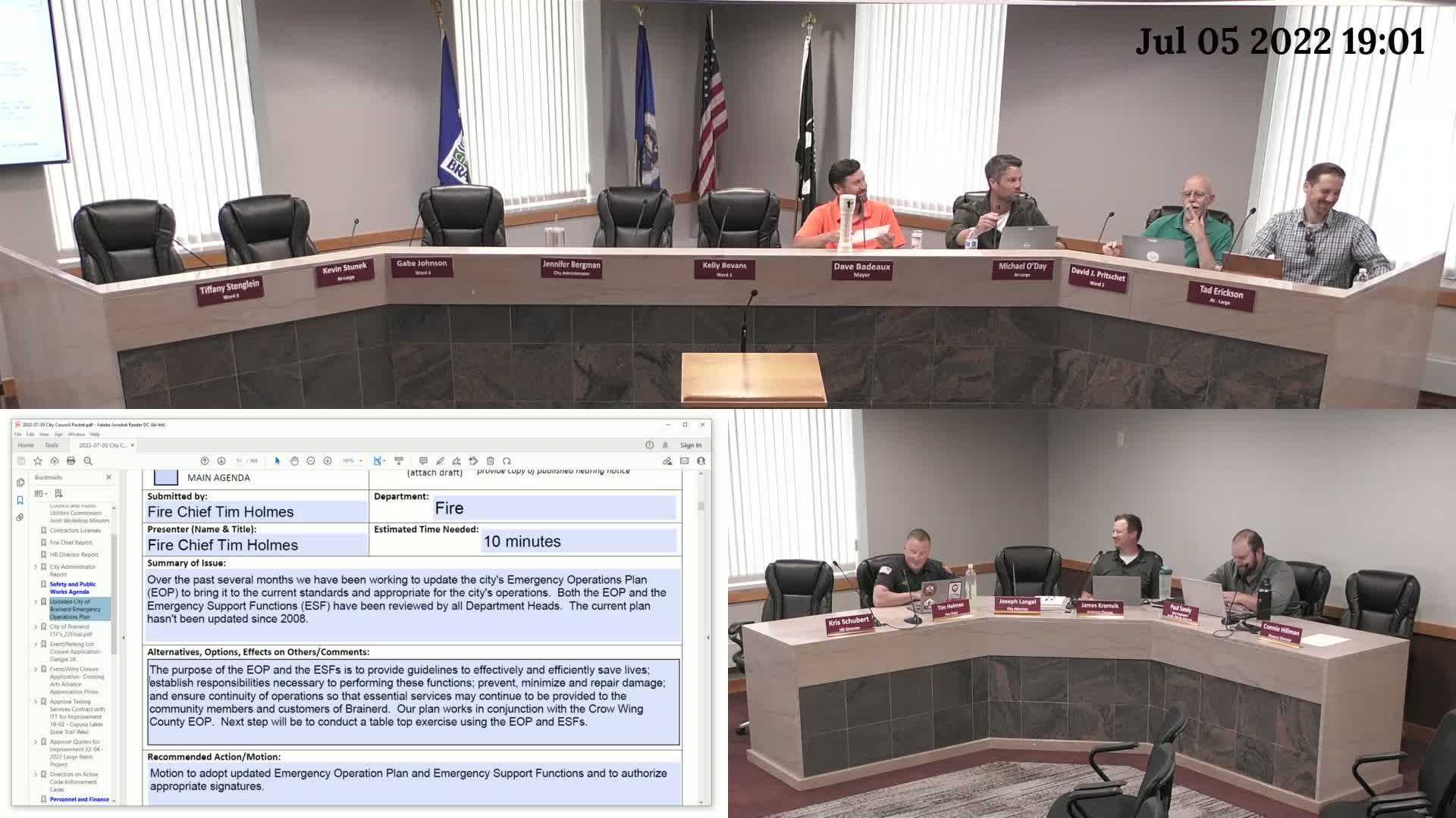 Safety & Public Works Committee Meeting