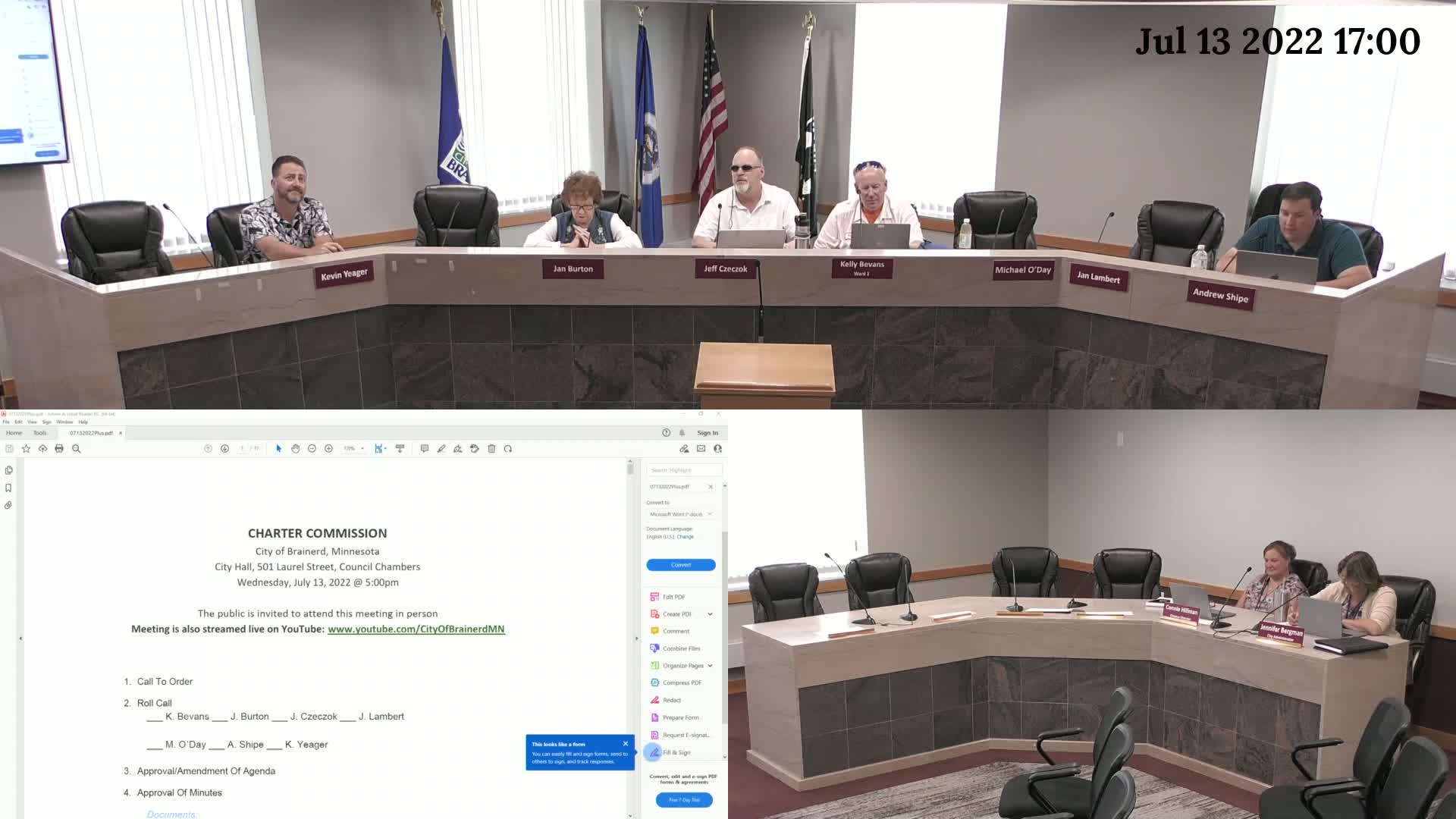 Brainerd - Charter Commission - Replay